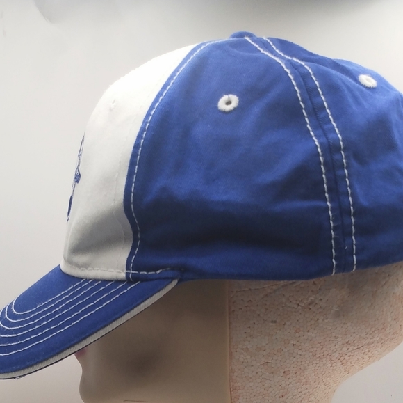 Snap Tea From Snapple Blue and White Logo Hat Cap Adjustable Strap One Size Fits - Picture 5 of 5